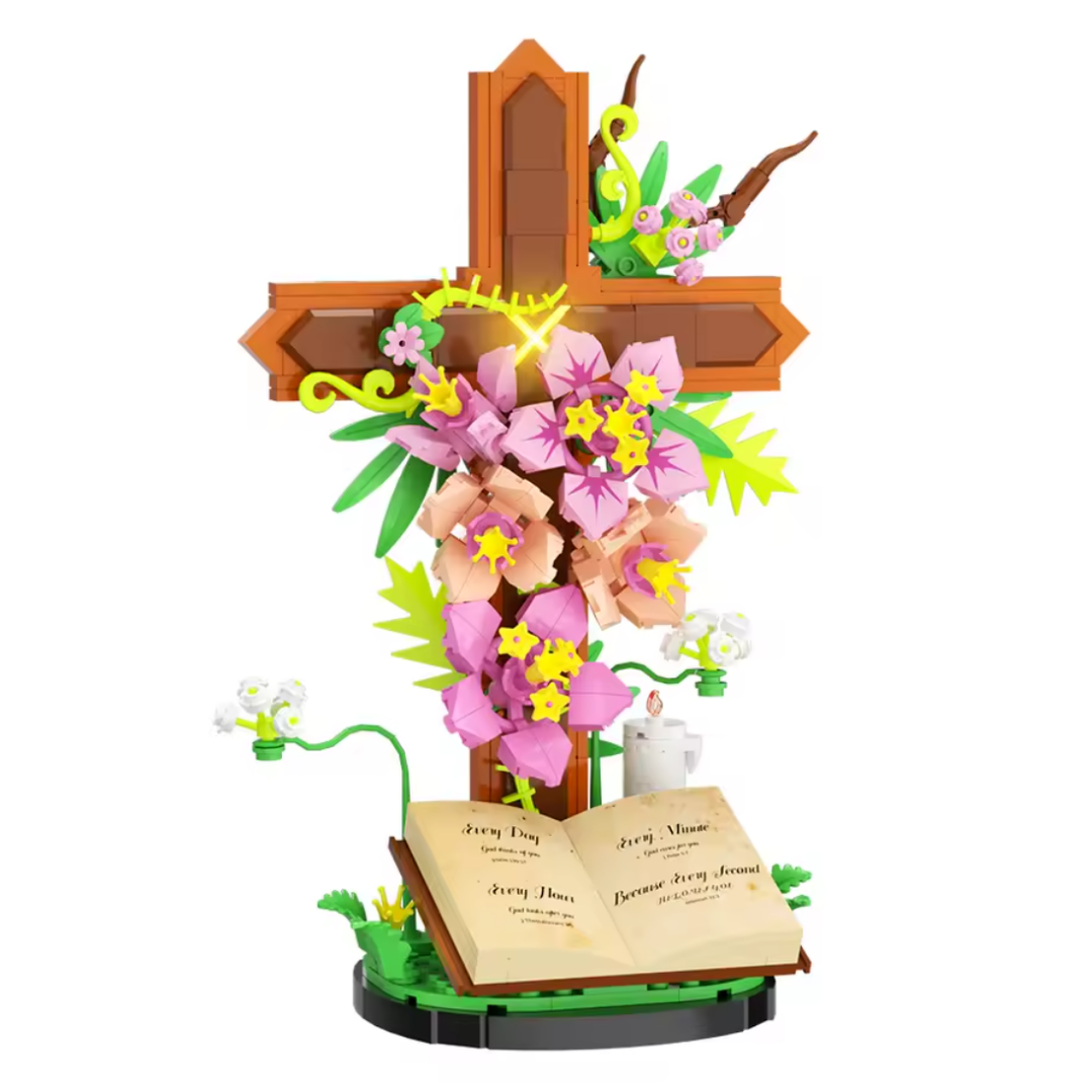 Christian Cross Flower