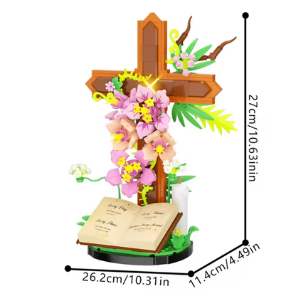 Christian Cross Flower