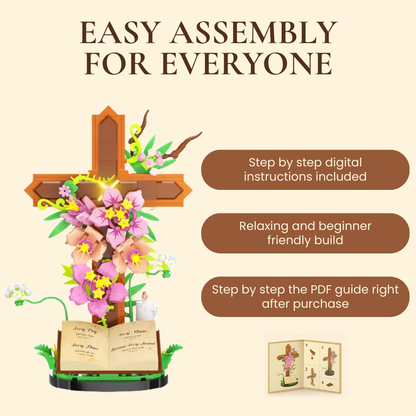 Christian Cross Flower