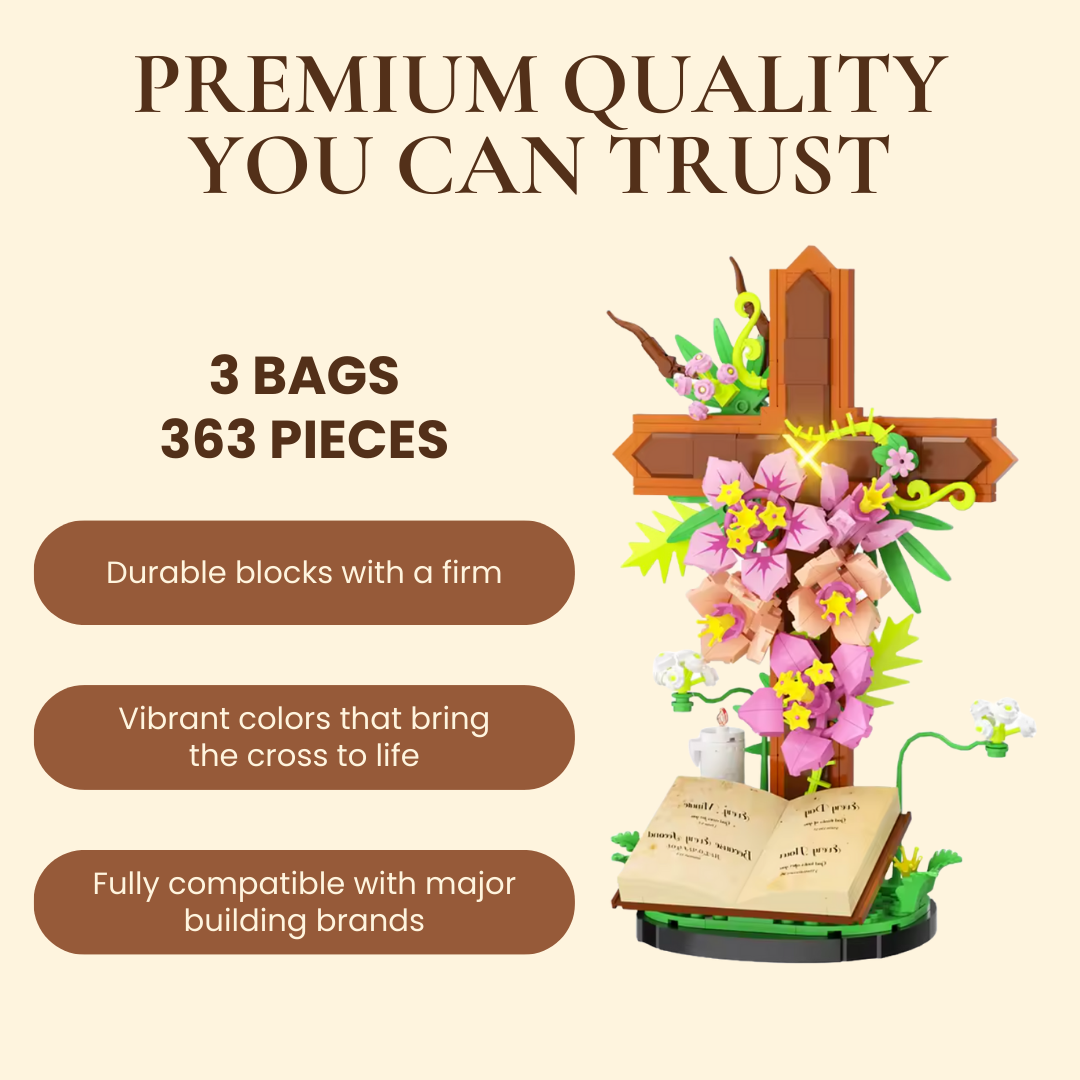 Christian Cross Flower