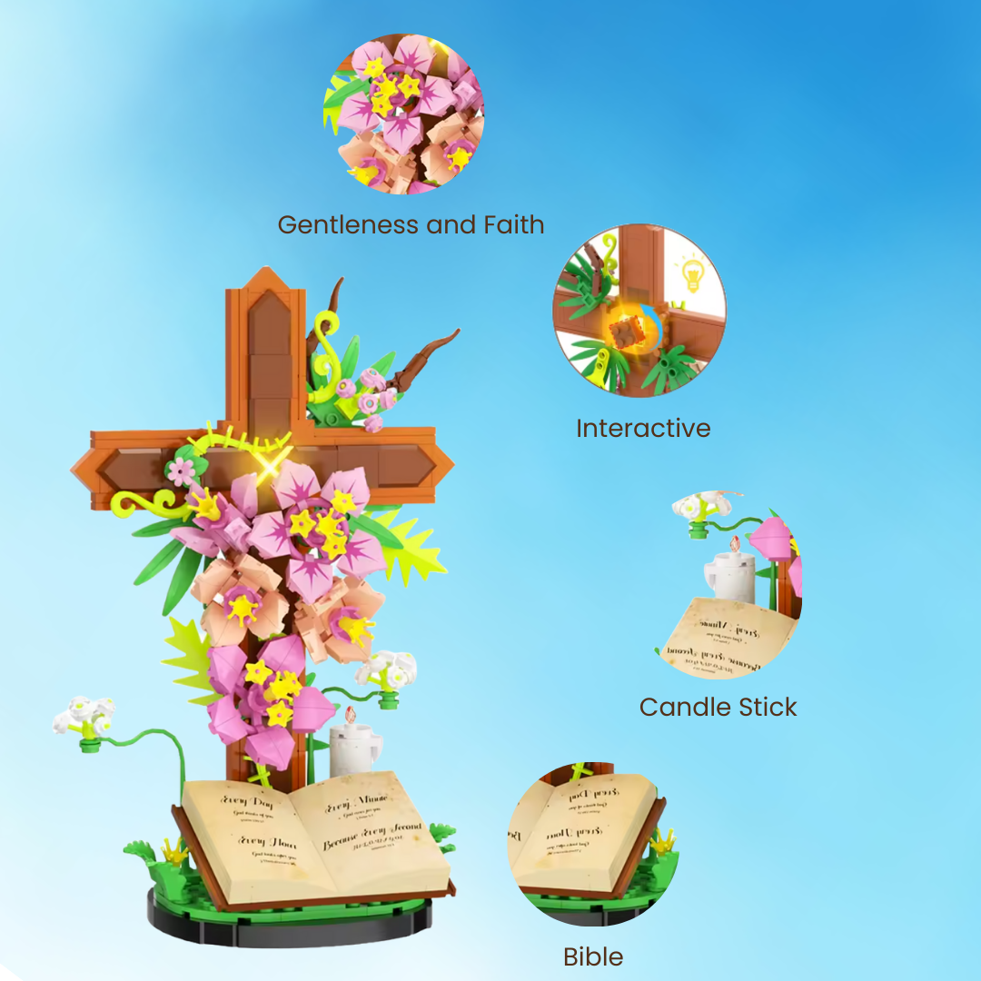 Christian Cross Flower